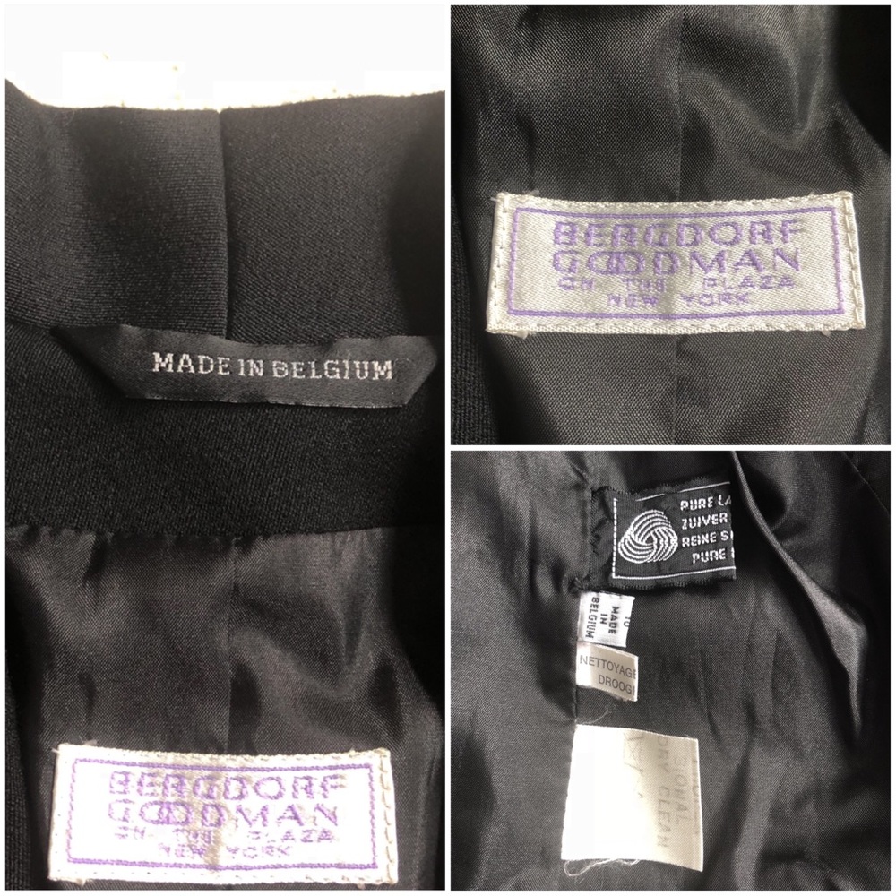 Flawless 1960s Bergdorf Goodman 100% Wool Blazer - Picture 2 of 8